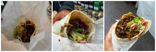 Lamb Wrap from Sultans Delight, Greenwich