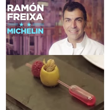 recetas tapas chef Ramón Freixa homenaje a la moda española gastronomía fashion MBFW Madrid Solán de Cabras