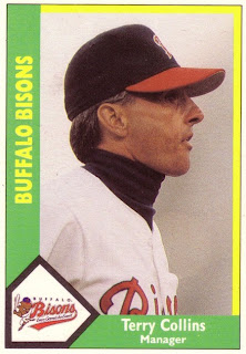 Terry Collins 1990 Buffalo Bisons card