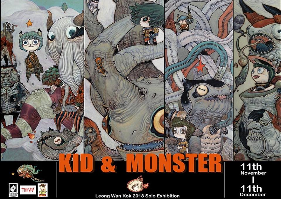 KID & MONSTER Solo Exhibition by 1000Tentacles @ Trendy ... - 