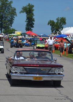 Lots of classics driving around