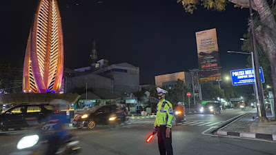 Patroli Subuh, Satgas Operasi Ketupat Cegah Balap Liar di Kota Palu