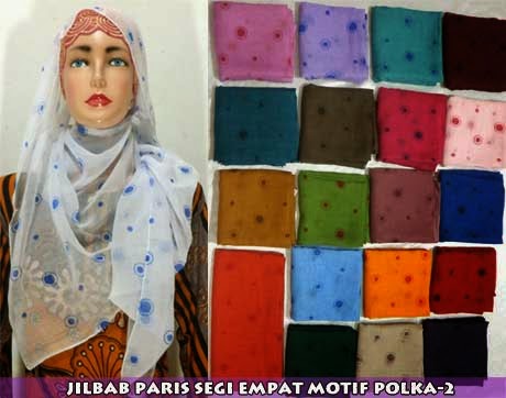 Grosir jilbab paris murah motif terbaru 2015