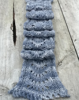 Wolfsbane scarf by Gabriella Henry. A super cozy winters scarf. #alpaca