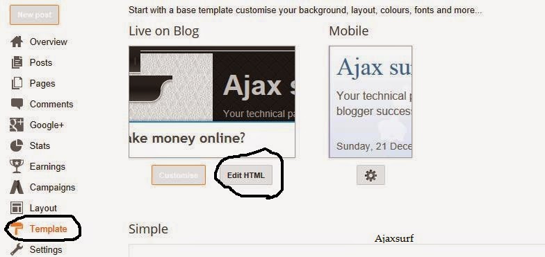  Edit Html 