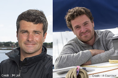 Anthony Marchand embarque Alexis Loison  sur la Transat AG2R