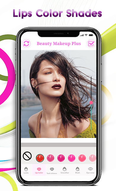 lips color photo editor-beauty camera