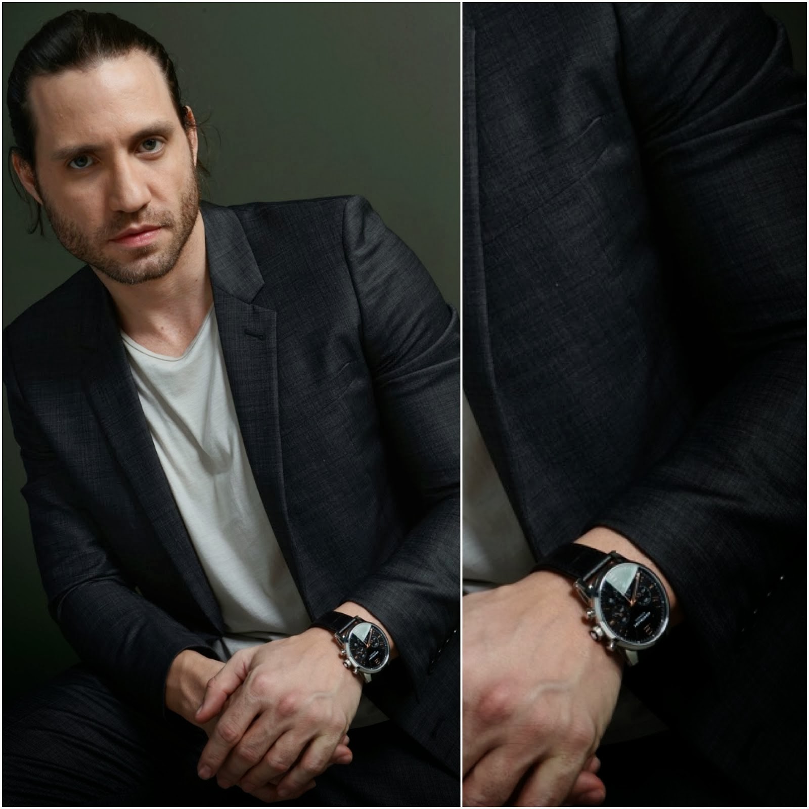 00O00 Menswear Blog: Édgar Ramírez's Montblanc TimeWalker Chronograph - 'Libertador' Portraits in Toronto