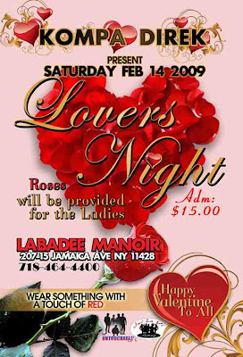 Compas lover night featuring some of the best Haitian singers