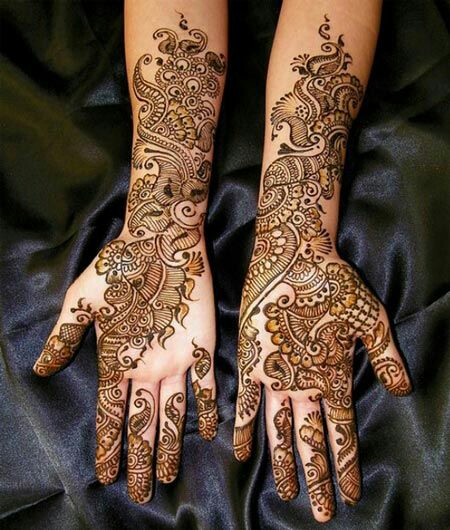 24 Latest Arabic Mehndi Designs For Full Hands Intricate And