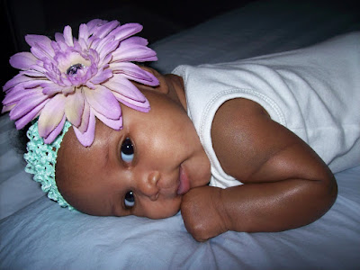 baby flower headband