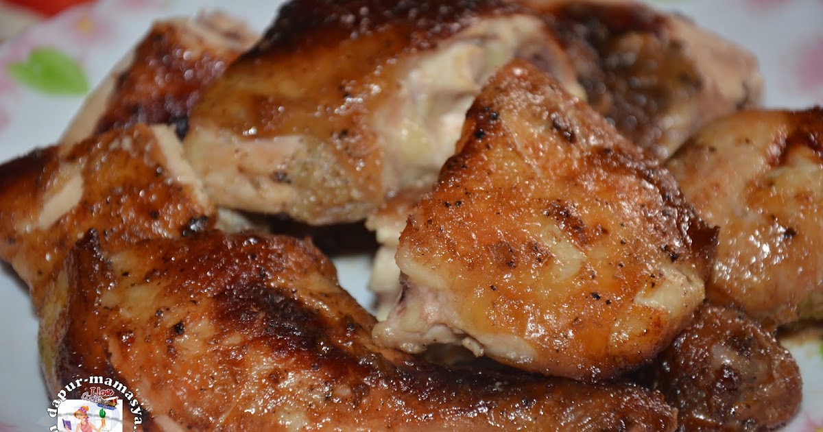 Dapur Mamasya: Ayam Bakar Black Pepper Mayonis