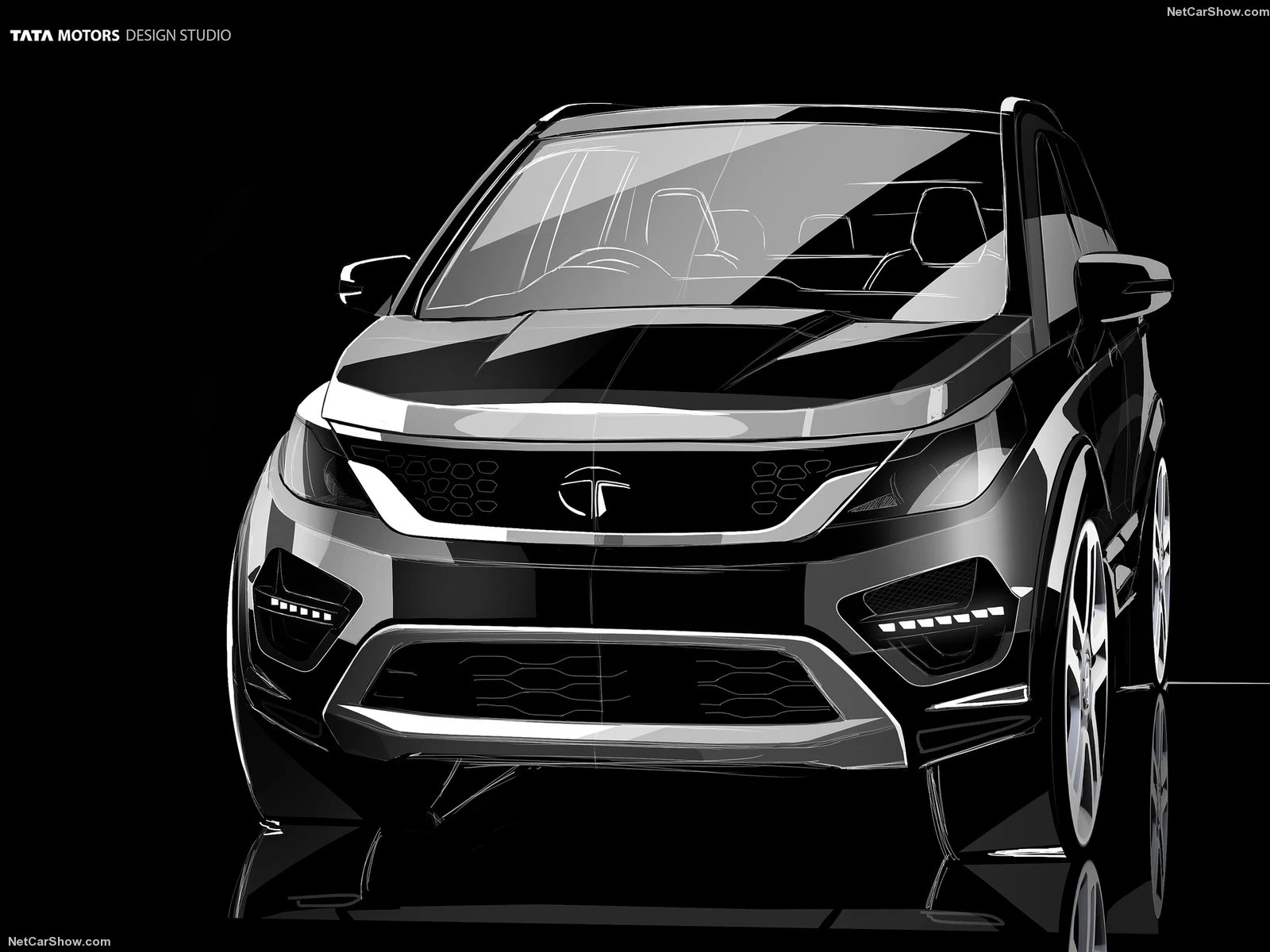 Hình ảnh xe ô tô Tata Hexa Concept 2015 & nội ngoại thất