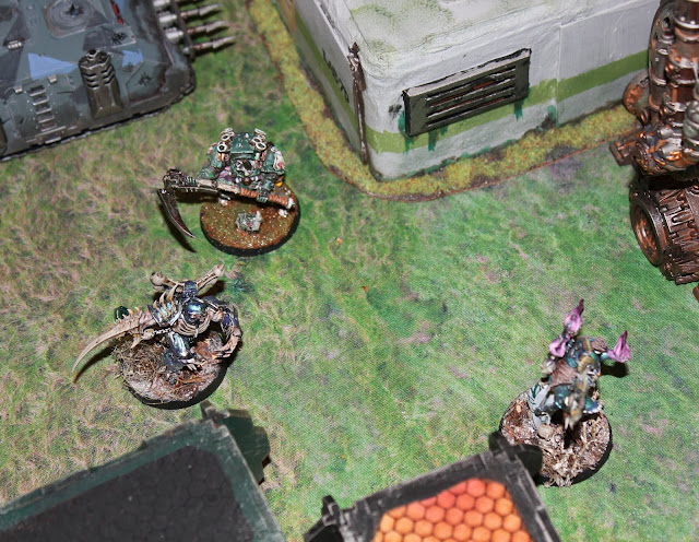 Chaos Space Marines vs Mantis Warriors and Militarum Tempestus - Decapitation Strike - 1250pts - Race To Victory