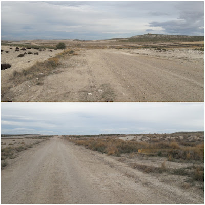 Camí de Sant Jaume de Compostela - Venta de Santa Lucia a Fuentes de Ebro, Camí de la Caseta de Barta