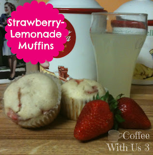 Strawberry Lemonade Muffins