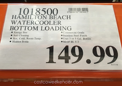 Deal for the Hamilton Beach BL-1-3 Water Dispenser at Costco
