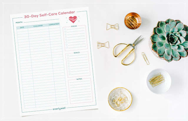 30-Day Self-Care Challenge + Free Printables