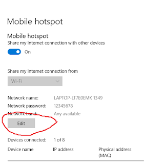 Cara membuat hotspot laptop