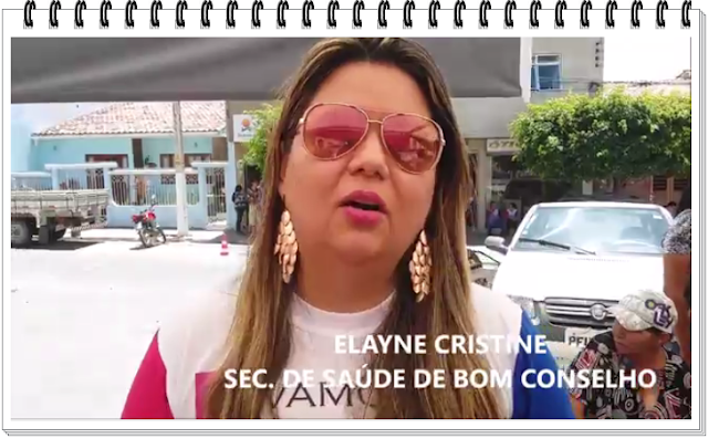 ENTREVISTA COM A SECRETÁRIA ELAYNE CRISTINE