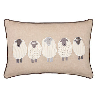 John Lewis Sheep Cushion