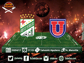 Oriente Petrolero vs Universitario - Super Milaneza - Fecha 12 Apertura 2017 - DaleOoo.com Sitio Oficial Club Oriente Petrolero