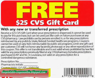 Free Printable Cvs Pharmacy Coupons