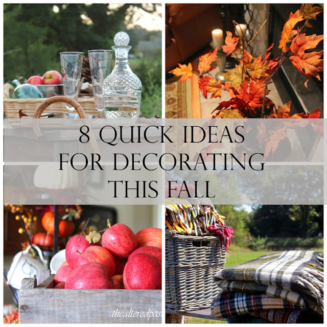 8 quick ideas for decorating this fall