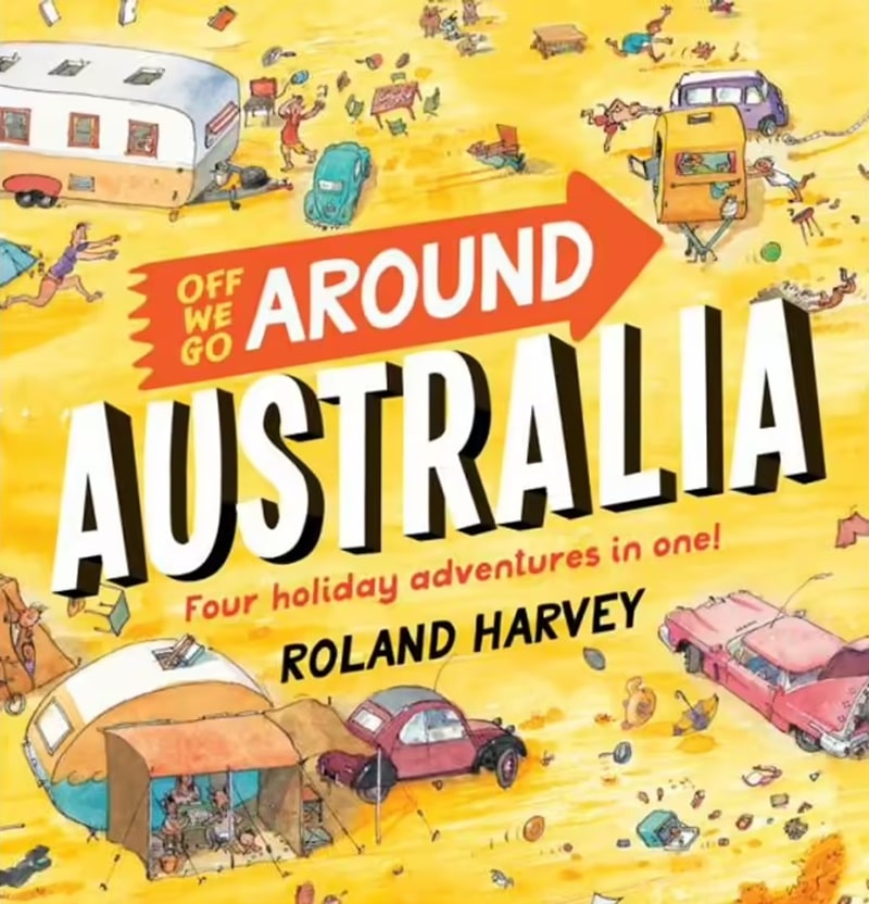 Off we go around Australia book cover.