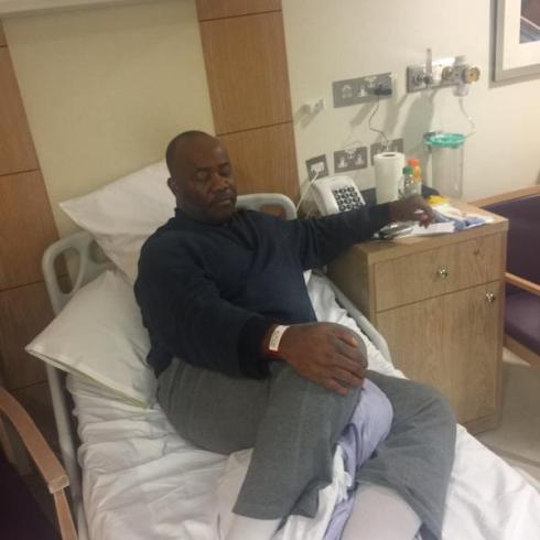 Godswill Akpabio  London medical trip!