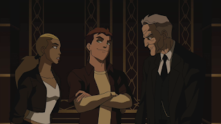 Image of Artemis, Kid Flash, and Kent Nelson