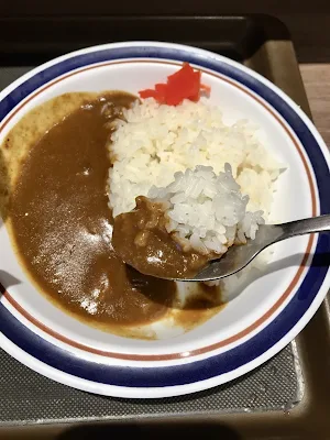 名代富士そば『ミニカレー』