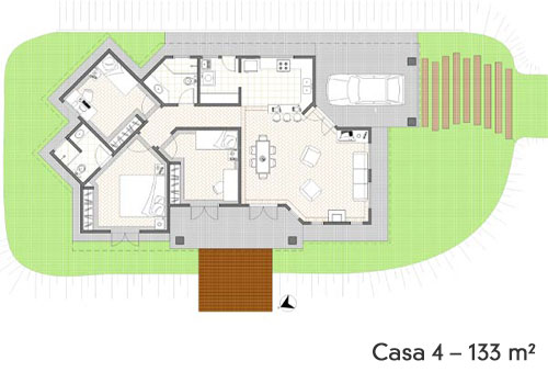 modelos de plantas de casas pequenas - Plantas e Projetos de Casas pequenas Plantas de Casas