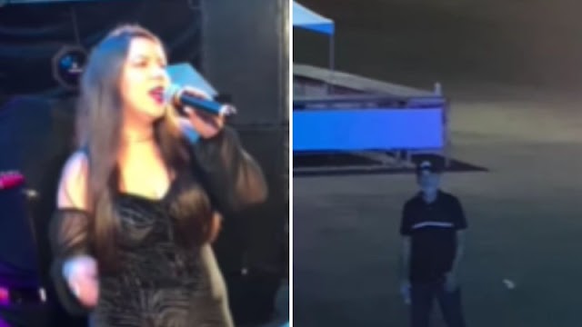 Cantora emociona internautas ao mostrar somente pai como espectador durante show; assista