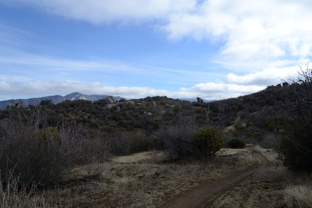 up on a ridge