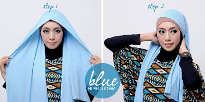 Cara Memakai Jilbab Pashmina Simple