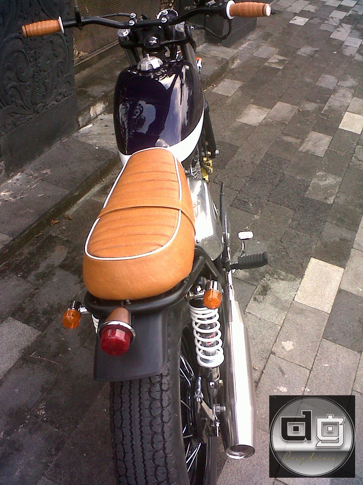 Tangki Knalpot Kustom DG2 CG 125 Spesial Buat Kado Ultah Anak