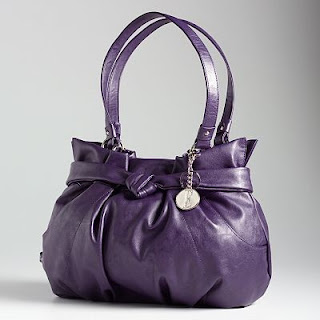 ... purple features elle handbags give you off the runway style this