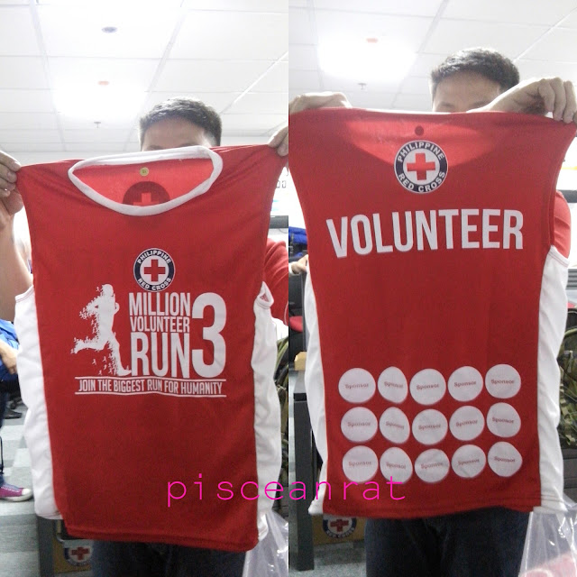 Million VOlunteer Run 3 Race Singlet