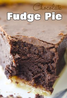 Chocolate Fudge Pie