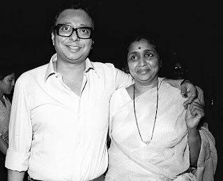 Rahul Dev Burman With Asha Bhosle