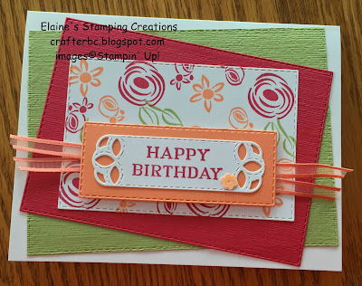 Stampin' Up! Perennial Birthday Card