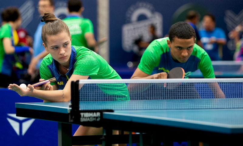 Brasil garante quatro semifinalistas no tênis de mesa dos Jogos  Sul-Americanos da Juventude e disputa medalhas nesta sexta - Confederação  Brasileira de Tênis de Mesa