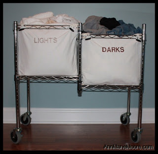 Photo illustrating a unique laundry cart. Photo/Ann Marie Moore - www.AnnMarieMoore.com