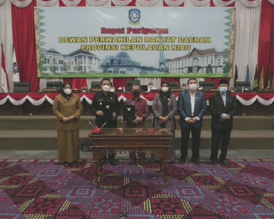 Gubernur Kepri Tandatangani RPJMD 2021-2026, Laksanakan Program Prioritas