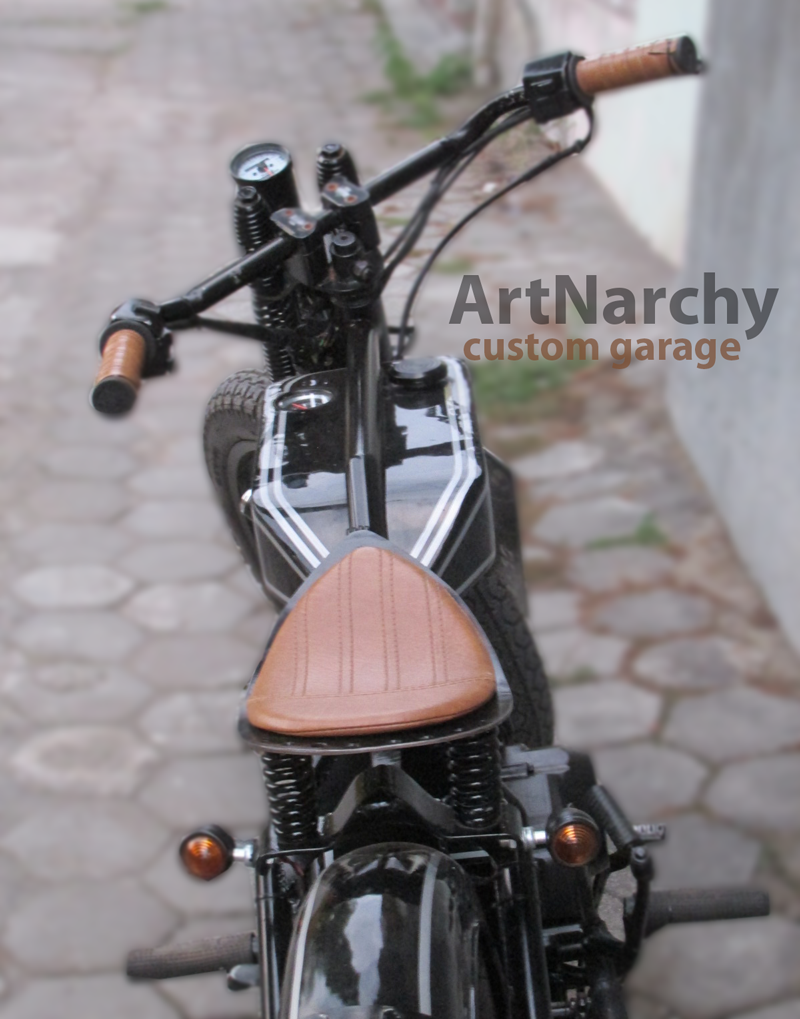 RORO MARSINAH Boardtracker Roundtank Honda Astrea Prima By