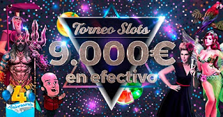 Paston 9000 euros torneo slots efectico