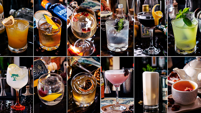 Envolva-se na arte da coquetelaria com 12 drinks super especiais!