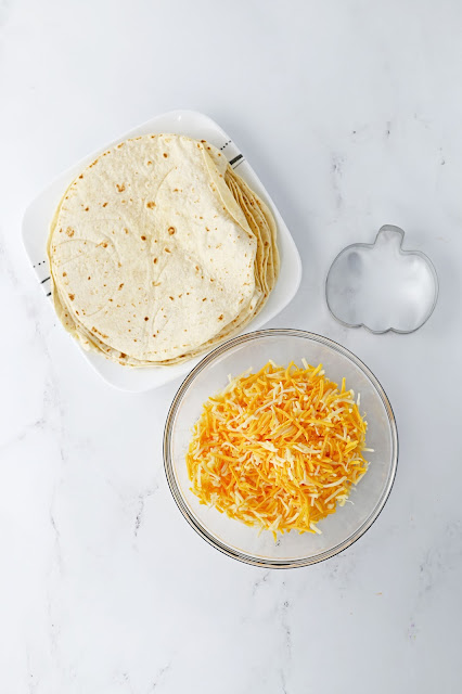 recipe ingredients displayed on a gray marble background.