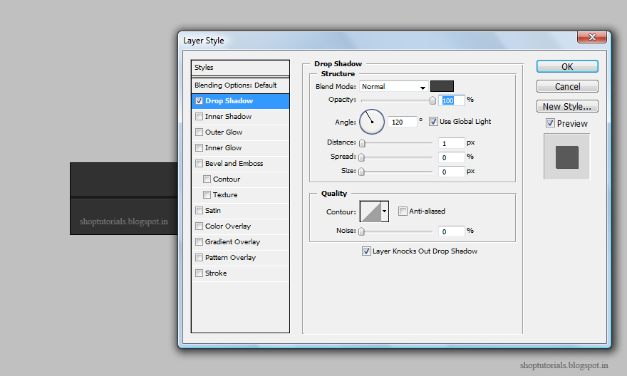 Header Divider - step 3